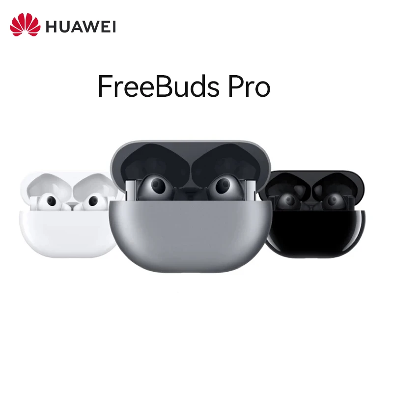 Huawei FreeBuds Pro kablosuz kulaklıklar kulak kulaklık kulaklık kulakiçi için aktif gürültü iptali Smartphone