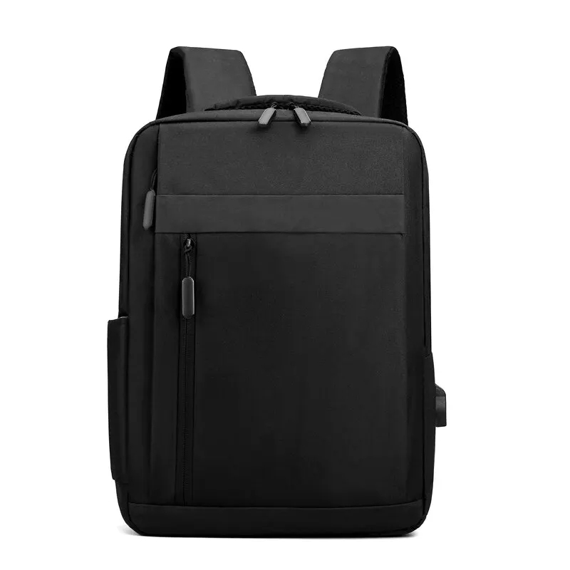 Iş dizüstü sırt çantası büyük kapasiteli çok fonksiyonlu Usb şarj su geçirmez Film Backbag rahat omuz çantası erkekler için