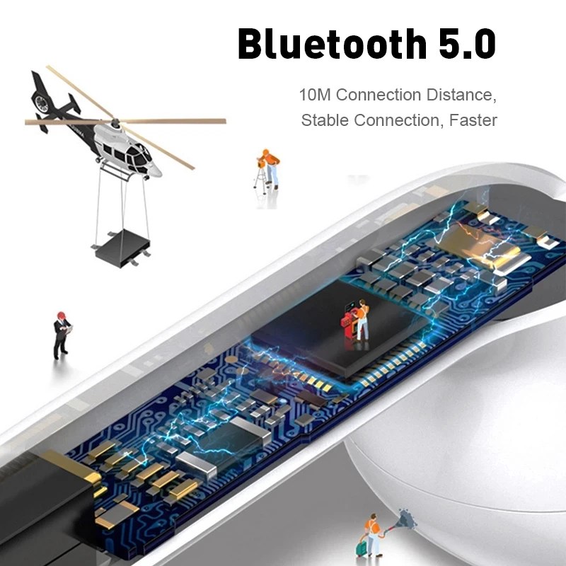 I7s mini TWS Bluetooth kulaklık kablosuz kulaklıklar kulakiçi şarj kutusu PK i9 i12 i11 i14 E6 A6 ile Blutooth Handfree kulaklıklar - Görsel 4