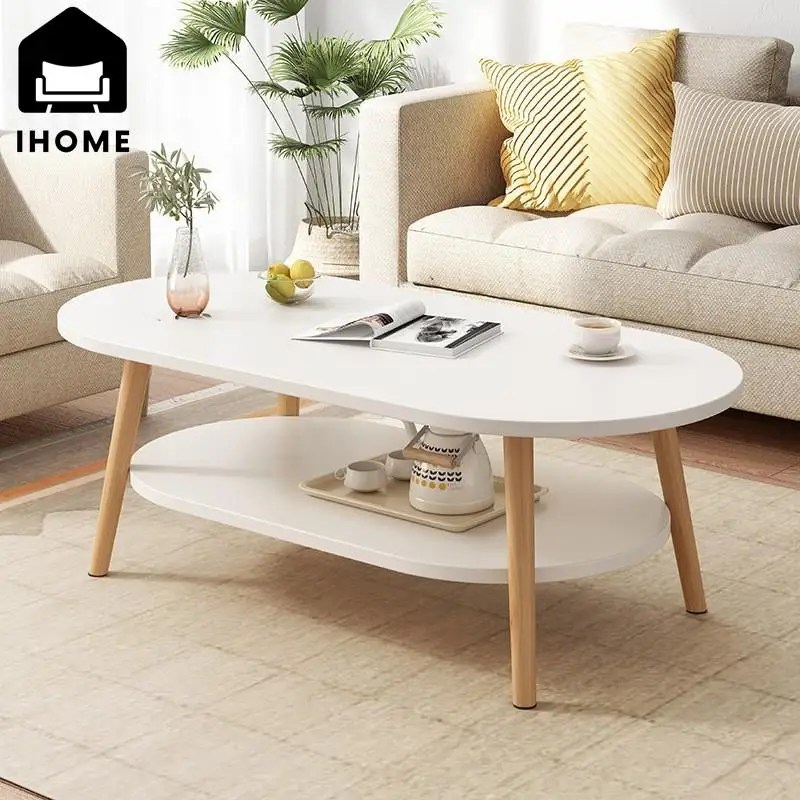 IHOME 60cm yan masa küçük aile oturma odası çay masası basit Modern masa yatak depolama masa ev küçük çay masası yeni