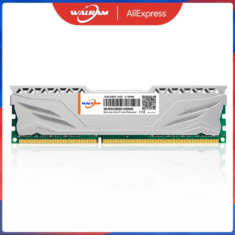 Intel ve AMD ram bellek V 240Pin 4GB 8GB 1.5 MHz 1333MHz 1600MHz ile uyumlu masaüstü bilgisayarlar için WALRAM 1866 ddr3 UDIMM