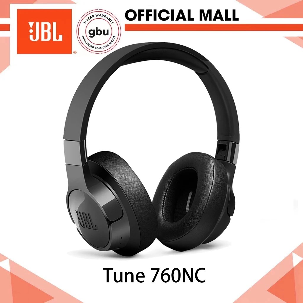 JBL dinle 760NC kablosuz Bluetooth kulaklıklar aktif gürültü İptal müzik oyunu spor T760NC kulaklık Handsfree