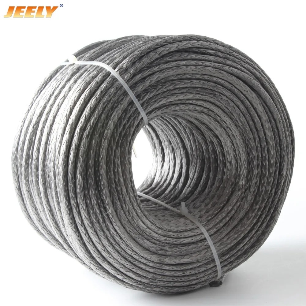 Jeely 6mm 5m/10m planör çekme halatlar Rope halat 3260kg vinç hattı - Görsel 1