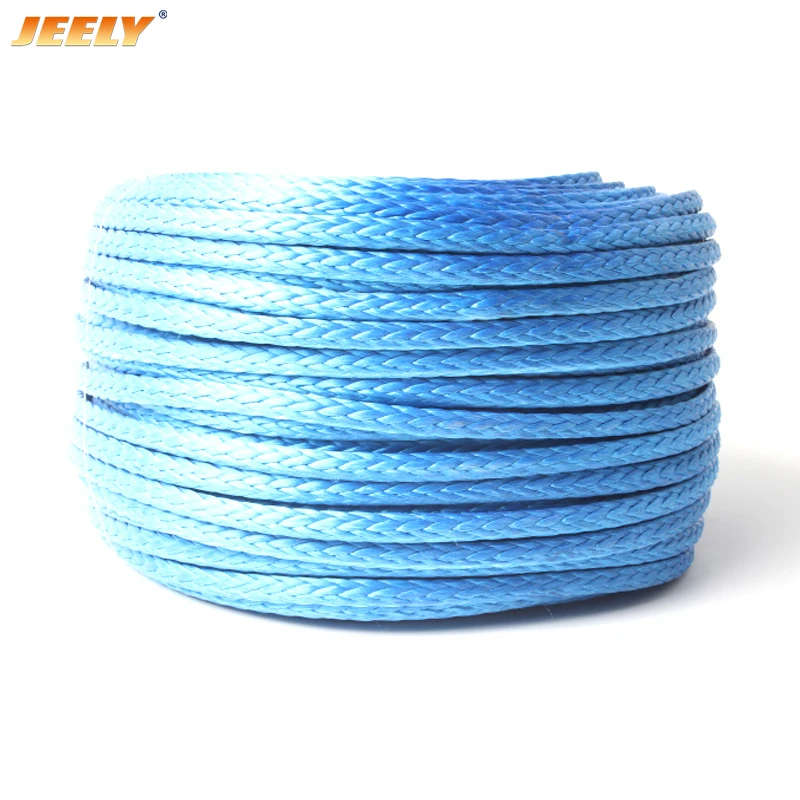 Jeely 6mm 5m/10m planör çekme halatlar Rope halat 3260kg vinç hattı