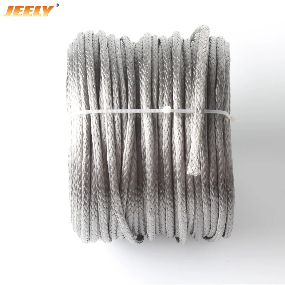 Jeely 6mm 5m/10m planör çekme halatlar Rope halat 3260kg vinç hattı