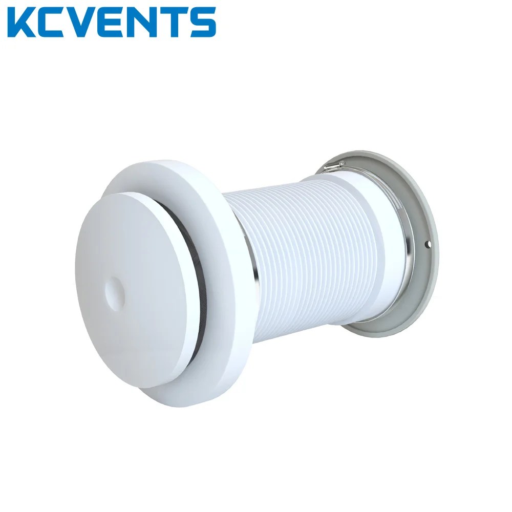 KCvents taze hava duvara monte katlanabilir havalandırma kanalı yatak odası mutfak banyo için uygun doldurulabilir böcekler