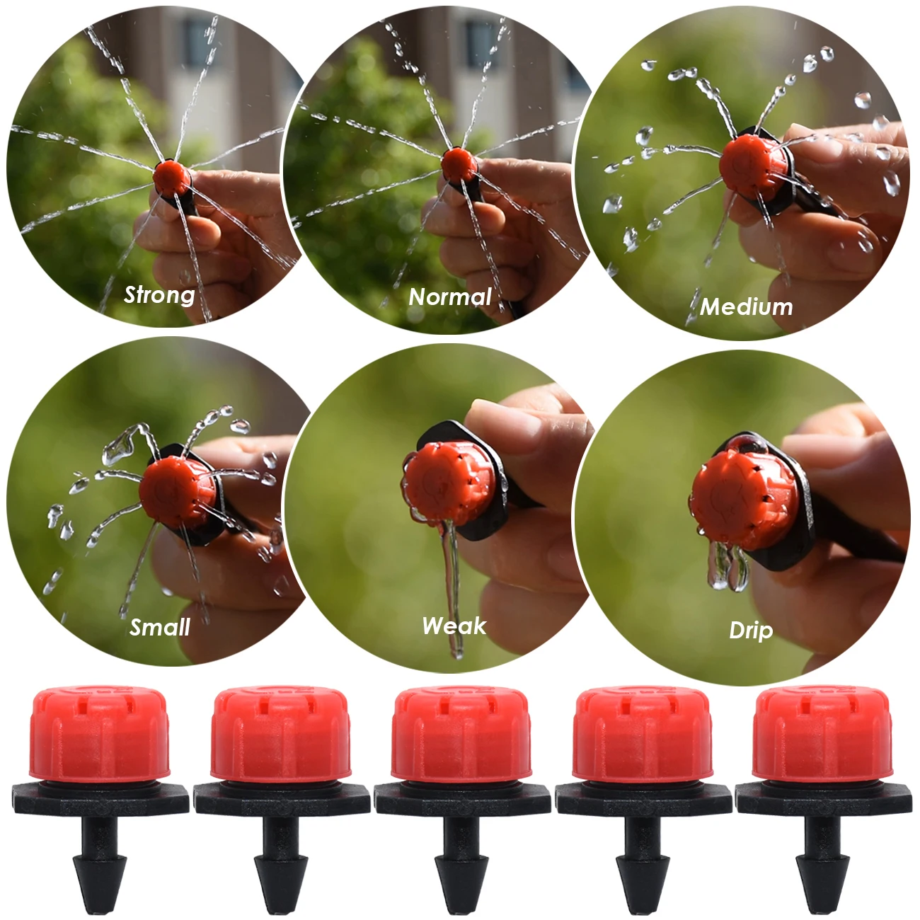 KESLA 5-50M bahçe mikro damla sulama otomatik sulama sistemi seti zamanlayıcı kontrolörü DIY sis sprey soğutma saksı bitkileri - Görsel 3
