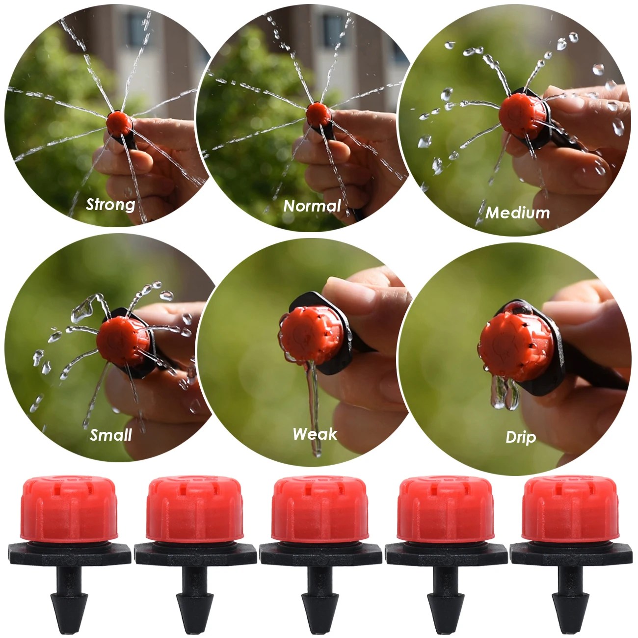 KESLA 5-50M bahçe mikro damla sulama otomatik sulama sistemi seti zamanlayıcı kontrolörü DIY sis sprey soğutma saksı bitkileri - Görsel 3