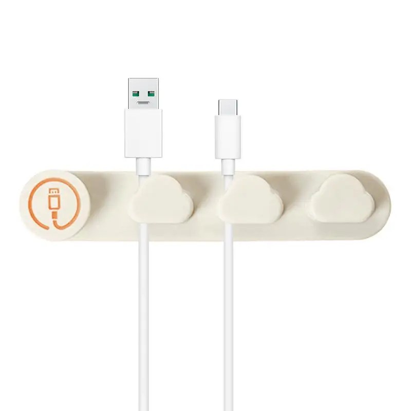 Kablo düzenleyici USB kablosu sarıcı masaüstü düzenli yönetim klipleri fare kulaklık için kablo tutucu tel organizatör - Görsel 3