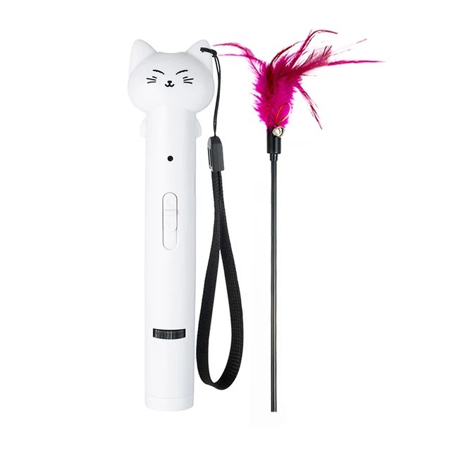 Kapalı kediler için otomatik kedi lazer oyuncak, yavru kedi/köpekler için interaktif kedi oyuncaklar, hızlı/yavaş modu, ayarlanabilir çizerek aralıkları - Görsel 10