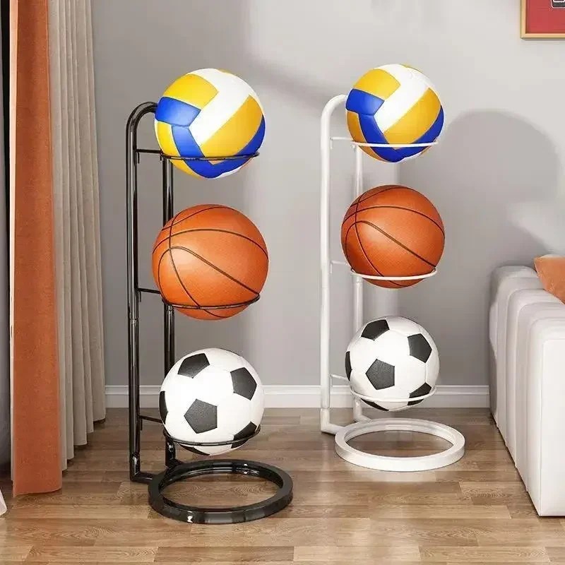 Kapalı çocuk basketbol depolama raf koymak top futbol depolama sepeti yerleştirilen raf anaokulu voleybol standı tutucu uzay