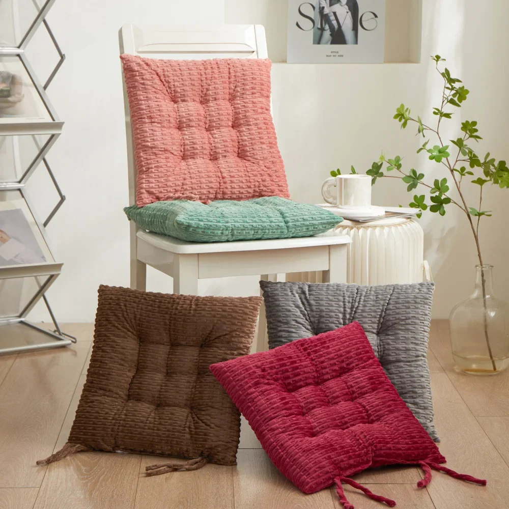 Kare sandalye minderi kalınlaştırmak için koltuk minderi yemek odası veranda ev ofis kapalı açık bahçe kanepe kalça yastık 40x40x7cm
