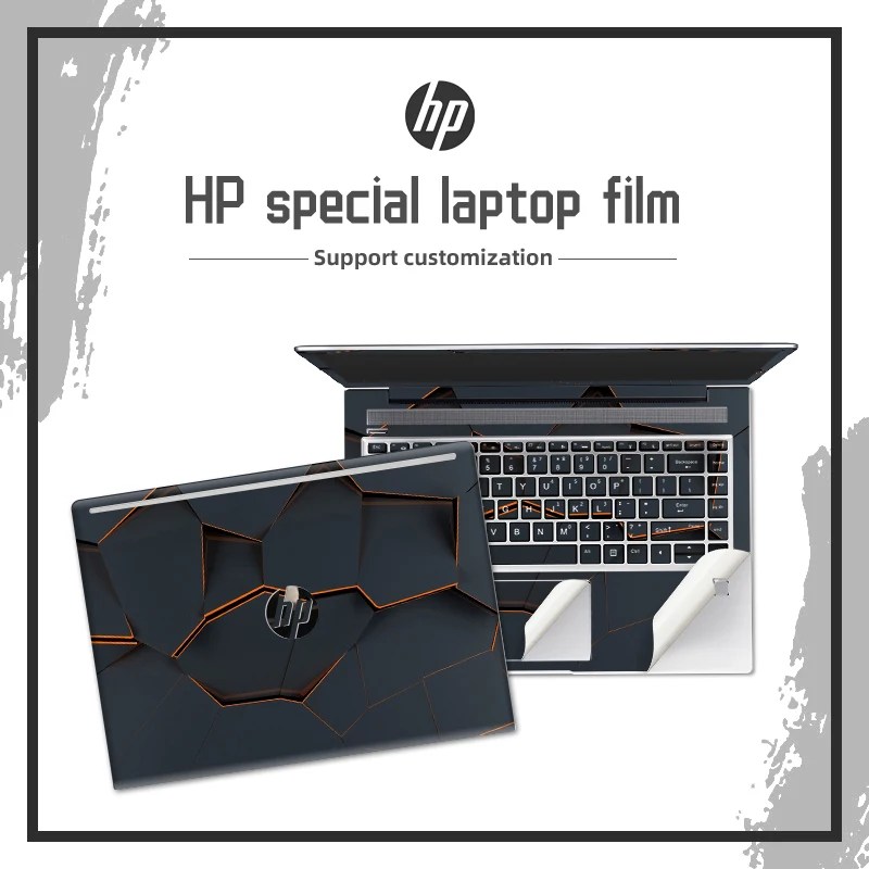 Kendi başına kapak Laptop çıkartmaları vinil klavye etiketi yaratıcı çıkartma Laptop cilt kılıfı için HP Pavilion15 EG/14 DQ/15 DA/X360