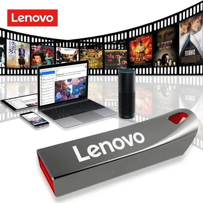Lenovo 2TB Usb3.0 Flash sürücüler yüksek hızlı Metal Pendrive taşınabilir su geçirmez bellek Usb Flash Disk bilgisayar depolama cihazları için - Görsel 6
