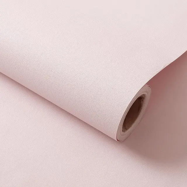 Ligth pembe tatlı kız odası dekor duvar kağıdı kendinden yapışkanlı çocuklar yatak arka plan duvar Sticker Peel ve sopa duvar kağıdı