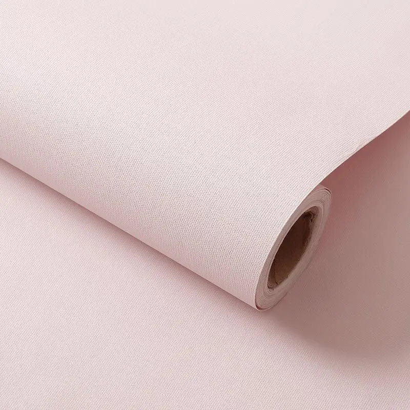 Ligth pembe tatlı kız odası dekor duvar kağıdı kendinden yapışkanlı çocuklar yatak arka plan duvar Sticker Peel ve sopa duvar kağıdı
