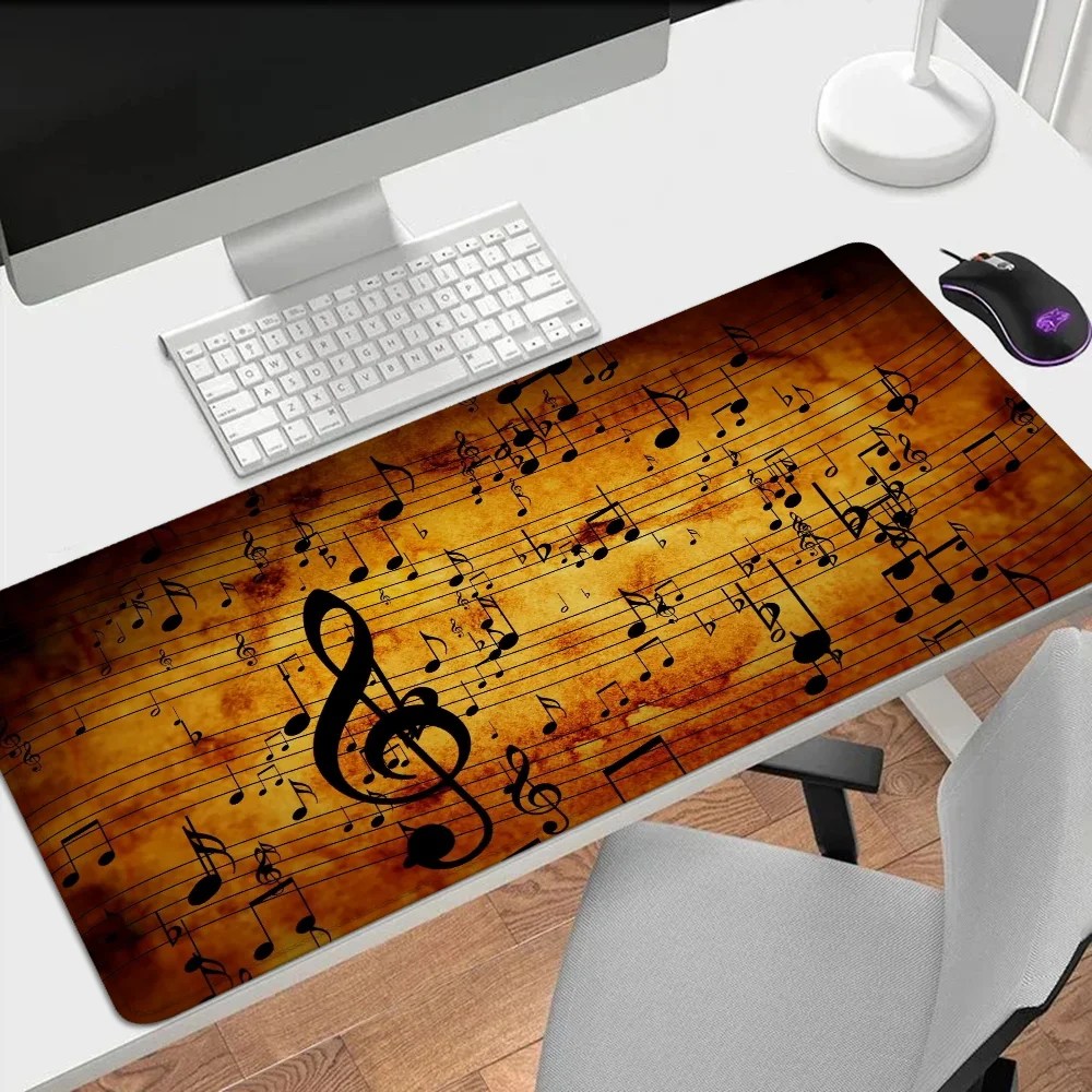 Müzik not genişletilmiş ped Anime fare altlığı 900x400 kurulum oyun aksesuarları Diy oyun bilgisayarı Mat Mousepad Gamer 900x400 masaüstü