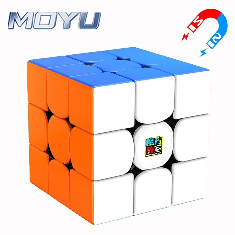 MOYU Meilong M manyetik sihirli küp 3X3 2X2 4X4 5X5 6X6 7X7 Megaminx Megaminx profesyonel 3x3x3 3 × 3 hız bulmaca oyuncak Cubo Magico