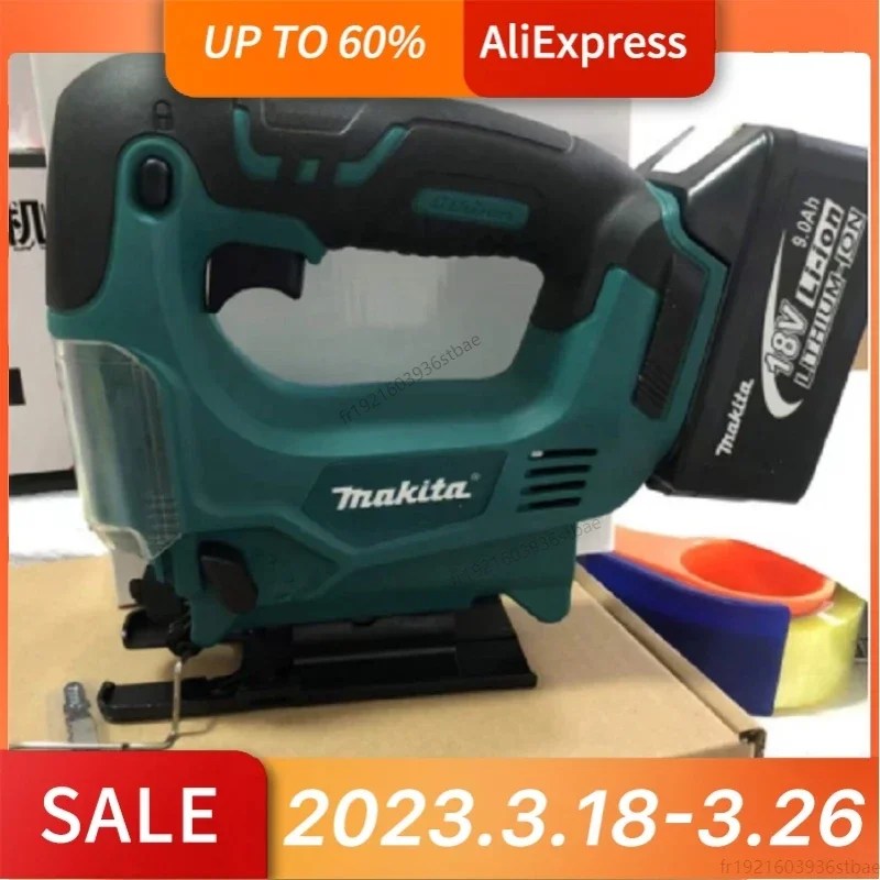 Makita pistonlu testere şarj edilebilir taşınabilir fırçasız testere testereleri kesme testere hız tel testere elektrik eğrisi