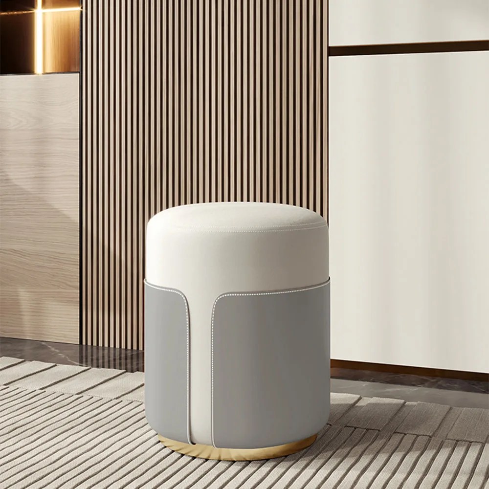 Masanın altında bahçe benzersiz dışkı zehirler tasarım güzellik yuvarlak ayak dışkı Footrest Minimalist düşük Taburetes Decorativos mobilya - Görsel 4