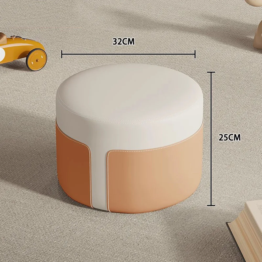 Masanın altında bahçe benzersiz dışkı zehirler tasarım güzellik yuvarlak ayak dışkı Footrest Minimalist düşük Taburetes Decorativos mobilya