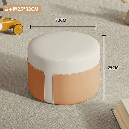 Masanın altında bahçe benzersiz dışkı zehirler tasarım güzellik yuvarlak ayak dışkı Footrest Minimalist düşük Taburetes Decorativos mobilya - Görsel 13