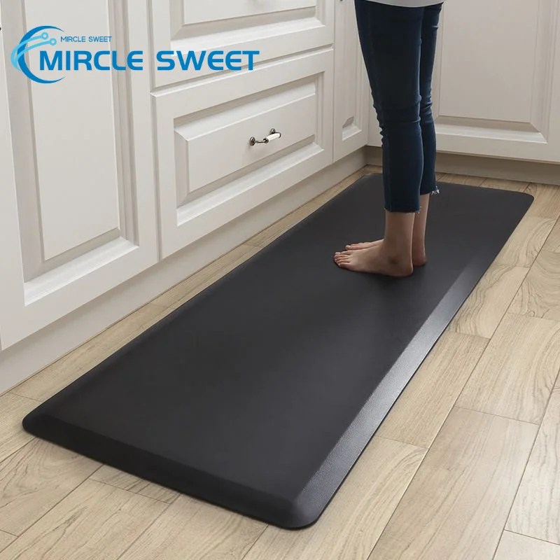 MiRcle tatlı Anti yorgunluk zemin Mat kalın mükemmel mutfak halı ayaklı masa kilim 1.8cm kalınlığı PVC dekor Mat leke dayanıklı