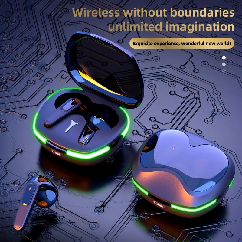Mic ile TWS Pro60 kablosuz Bluetooth kulaklık kulakiçi gürültü Stereo Bluetooth kulaklık hava Pro 60 kablosuz kulaklıklar