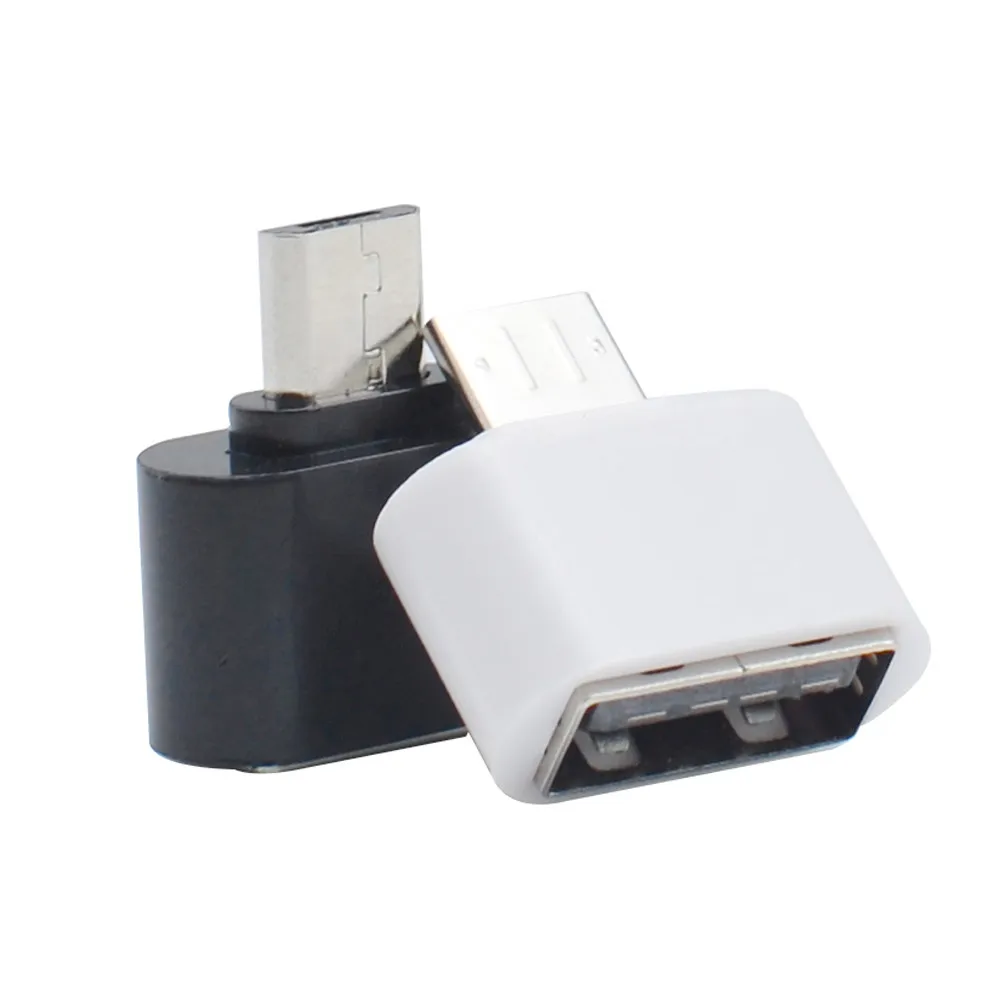 Mikro USB USB OTG adaptör Mini dönüştürücü Android SmartPhone için taşınabilir adaptör USB OTG konektörü cep telefonu aksesuarları
