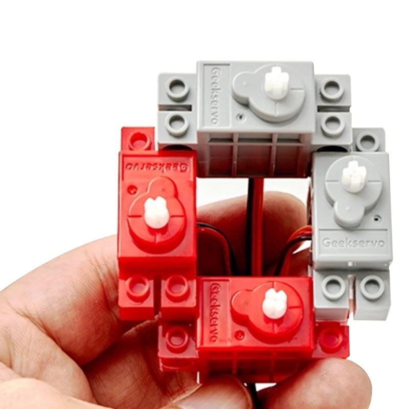 Mikro: bit DIY 9G Servo Motor ile tel akıllı araba programlanabilir Robot yapı taşı motorlar tel Microbit DİŞLİ Motor 3-5V