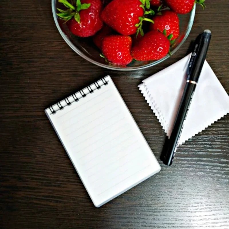 Mini A7 silinebilir defter kağıdı kullanımlık akıllı mikrodalga dalga bulut silme not defteri taşınabilir günlüğü ofis okul küçük boy - Görsel 2