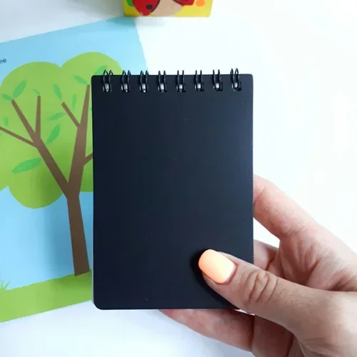 Mini A7 silinebilir defter kağıdı kullanımlık akıllı mikrodalga dalga bulut silme not defteri taşınabilir günlüğü ofis okul küçük boy - Görsel 7