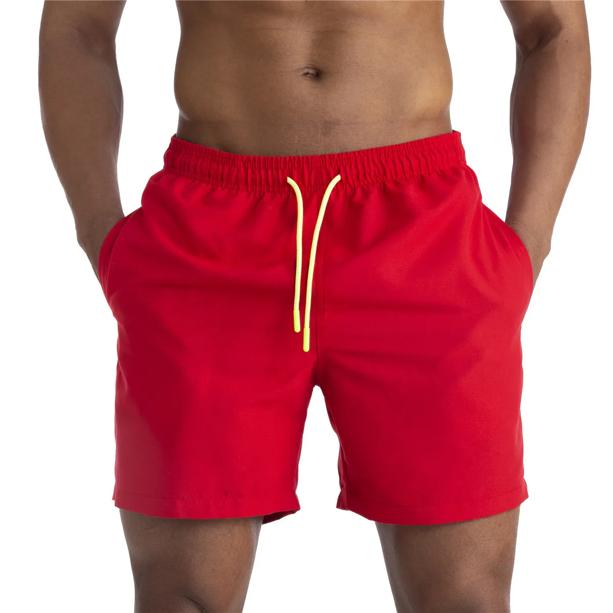 Moda Yaz Erkek Plaj Kısa Marka Rahat Şort Erkekler Yüksek Kaliteli Kurulu Şort plaj şortu Boxer Sandıklar Bermuda Plaj - Görsel 3
