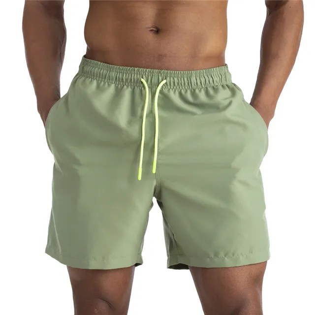 Moda Yaz Erkek Plaj Kısa Marka Rahat Şort Erkekler Yüksek Kaliteli Kurulu Şort plaj şortu Boxer Sandıklar Bermuda Plaj - Görsel 11