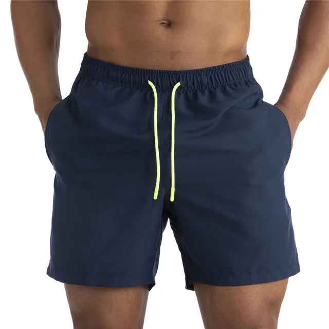 Moda Yaz Erkek Plaj Kısa Marka Rahat Şort Erkekler Yüksek Kaliteli Kurulu Şort plaj şortu Boxer Sandıklar Bermuda Plaj
