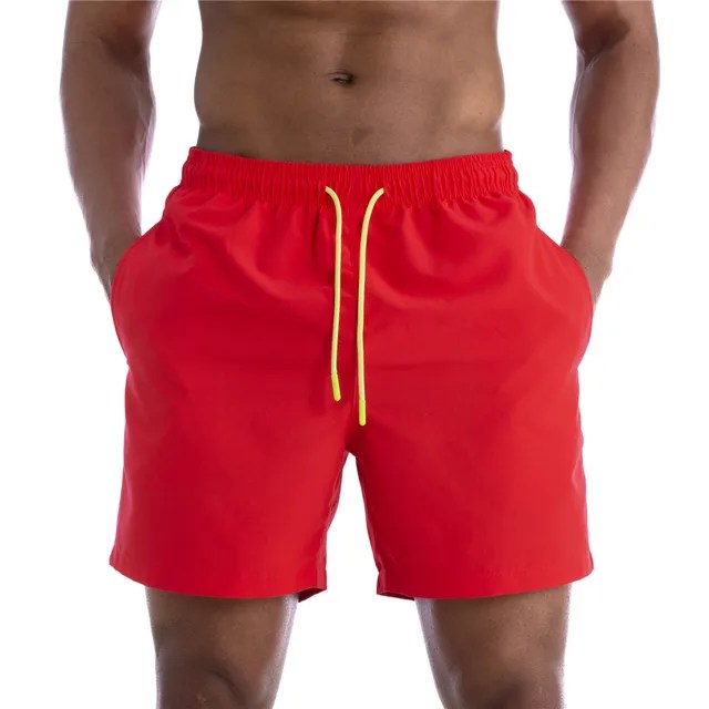 Moda Yaz Erkek Plaj Kısa Marka Rahat Şort Erkekler Yüksek Kaliteli Kurulu Şort plaj şortu Boxer Sandıklar Bermuda Plaj - Görsel 16