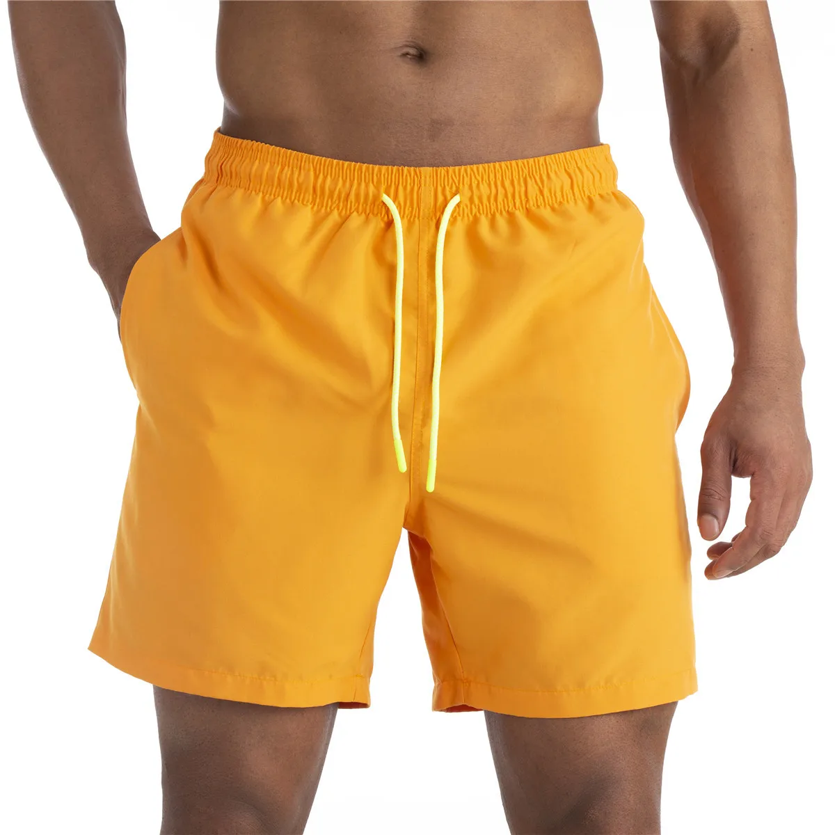 Moda Yaz Erkek Plaj Kısa Marka Rahat Şort Erkekler Yüksek Kaliteli Kurulu Şort plaj şortu Boxer Sandıklar Bermuda Plaj - Görsel 1