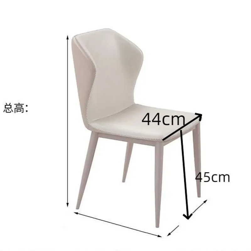 Modern minimalist restoran ekonomik minimalist deri sandalye purple mor karbon çelik ayak yemek masası sandalye