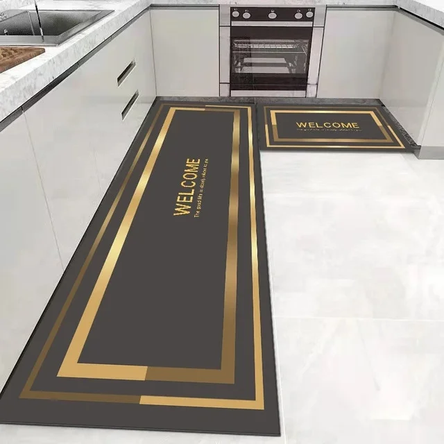 Mutfak paspas uzun şerit yatak odası yumuşak kilim giriş paspas yıkanabilir kaymaz koridor halı karşılama emici banyo paspasları