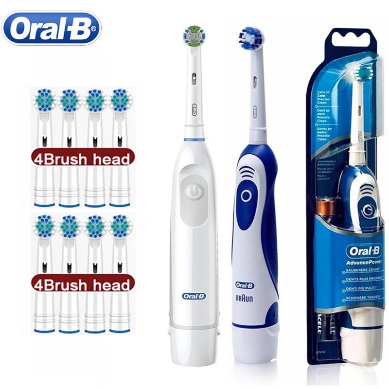 Oral B elektrikli diş fırçası rotasyon hassas temiz diş plak kaldırmak yetişkin diş fırçası 5010 hediye ile yedek fırça başkanları
