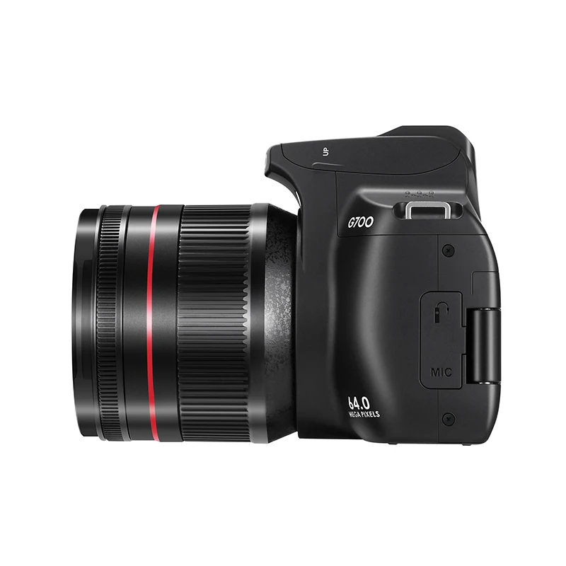 Ordro 12X optik Zoom dijital kamera Video kamera 4K 64MP otomatik/manuel odak LED flaş dahili Vlog Camara 2024 yeni gelenler