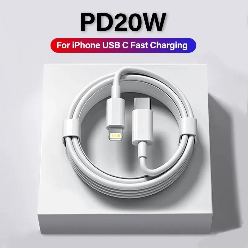 Orijinal 20W PD hızlı şarj USB tip C yıldırım kablosu Apple iPhone 14 13 12 11 şarj veri tel kordon telefon aksesuarları