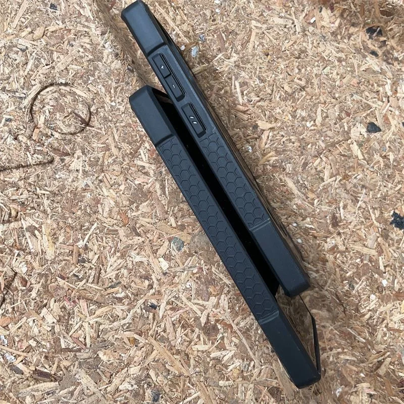 Orijinal UAG magpro MagSafe kablosuz şarj kılıf Samsung Galaxy için Coque S23 Ultra artı sağlam kapak Kevlar/deri
