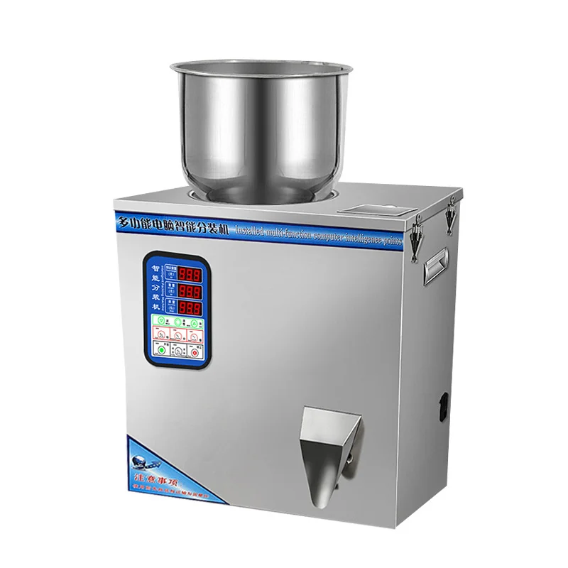 Otomatik parçacık tozu dolum tartı 1-200g tohumları kahve çekirdeği granül paketleme makineleri 220V 110V