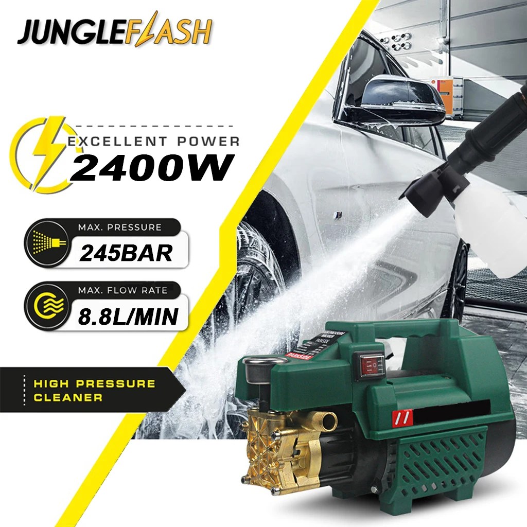 Parkside için yüksek basınçlı temizleyici yıkama 2400W psi 528L/H araba yıkama bahçe yıkama araçları su tabancası araba aksesuarları için