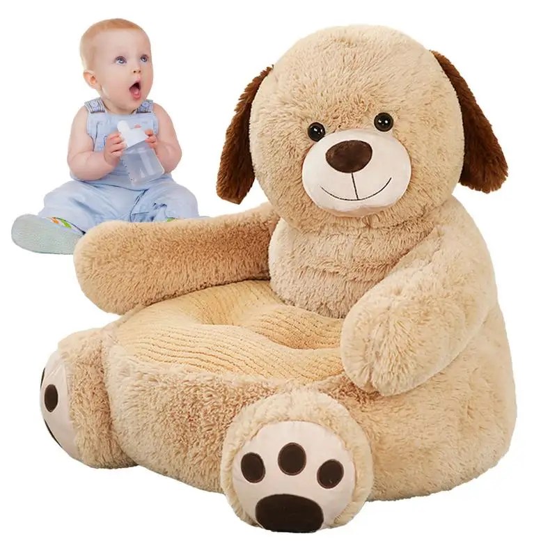 Peluş sandalye çocuk karikatür peluş kanepe koltuk için yumuşak peluş doku dekorasyon aksesuarı yatak odası çocuk odası balkon ve