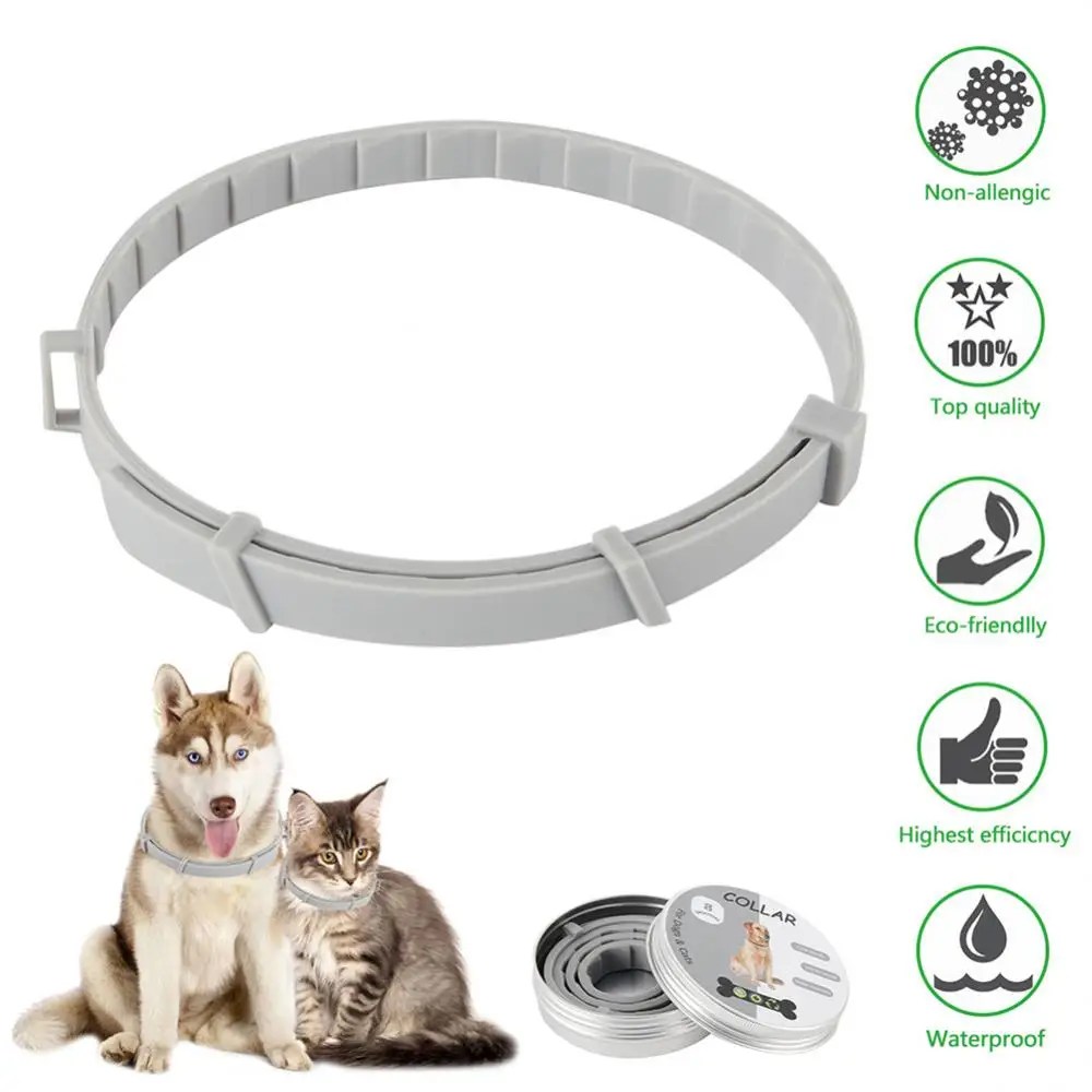 Pire önleme kullanımı kolay ayarlanabilir uzunluk dayanıklı üst satış güvenilir Trendy Pet pire ve kene önleme parazit kontrolü - Görsel 4
