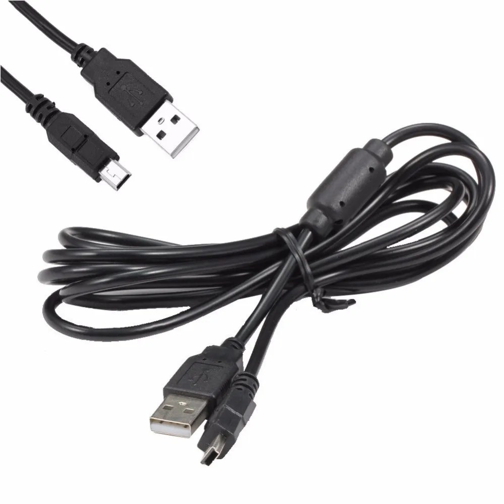 Playstation3 PS3 için 1.8M/3m çoklu denetleyici USB şarj aleti şarj kablosu kablosu
