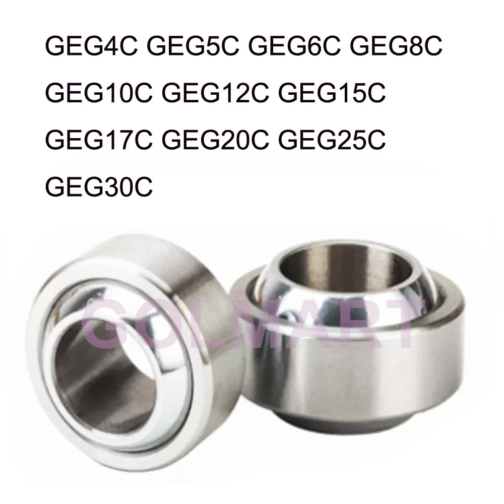 Radyal ortak rulman balıkgözü GEG4C GEG5C GEG6C GEG8C GEG10C GEG12C GEG15C GEG17C GEG20C GEG25C GEG30C