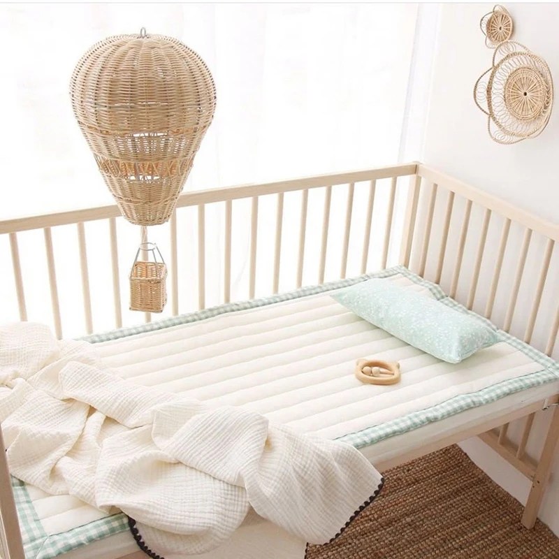 Rattan sıcak hava balon dekor el dokuması duvar asılı dekorlar el yapımı Nordic fotoğraf Prop çocuk odası anaokulu kreş için